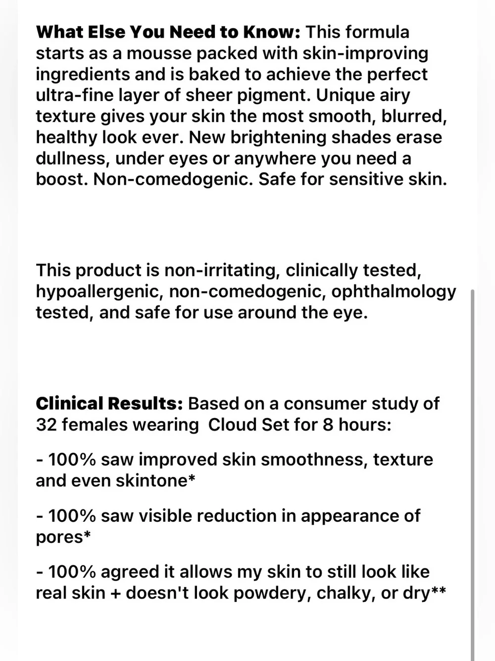Kosas Cloud Set Baked Setting & Smoothing Powder - Buttery Yellow Box